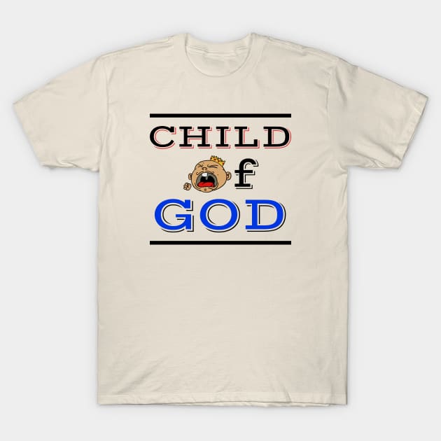 Child of God T-Shirt by Mathquez